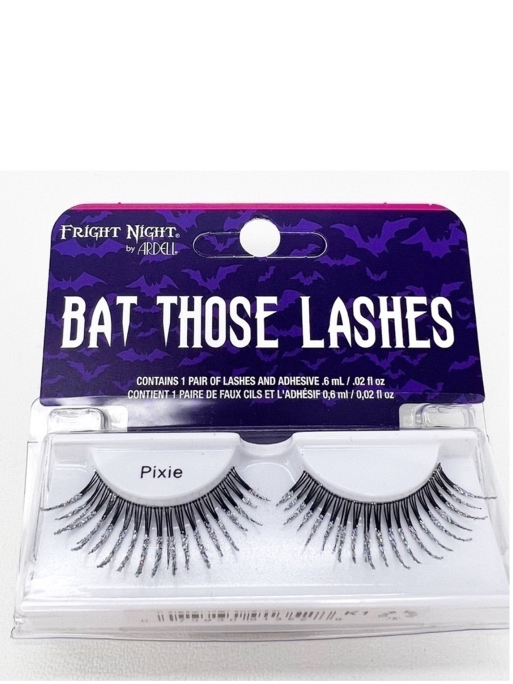 Ardell Lashes Fright Night Bat Those Lashes Pixie Glitter Halloween Eye Falsies